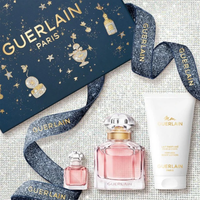 Guerlain - Mon Guerlain Coffret Eau De Parfum Avec Sa Miniature Et Son Lait Corps â Image 2