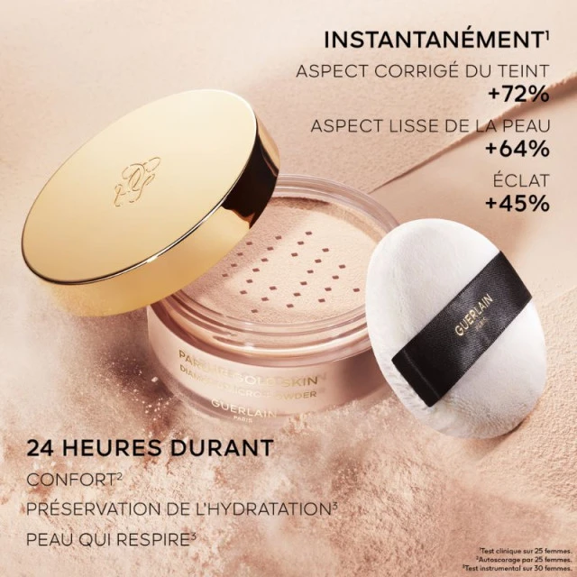 Guerlain - Parure Gold Skin Poudre Libre Micro-perfection Transparence & Lumière – Image 5